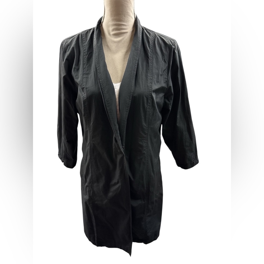 Eileen Fisher EUC Black Lightweight Jacket
